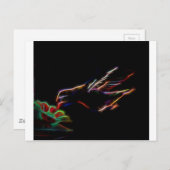 電気のハチドリ ポストカード (正面/裏面)