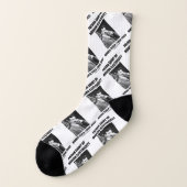 電気のパトロン聖モダン者ニコラテスラ ソックス (左外側)