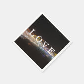 電気の光と愛 スタンダードカクテルナプキン (角)