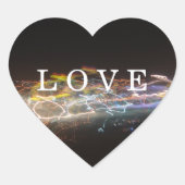 電気の光と愛 ハートシール (正面)