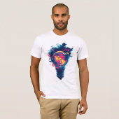 電気の夢：あなたの心に火を付ける Tシャツ (正面フル)