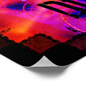 電気の混沌としたダンク ポスター (角)