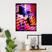 電気の混沌としたダンク ポスター (ホームオフィス)