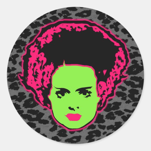 電気の花嫁 ラウンドシール (正面)