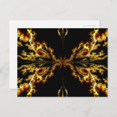 電気の蝶 ポストカード (正面/裏面)