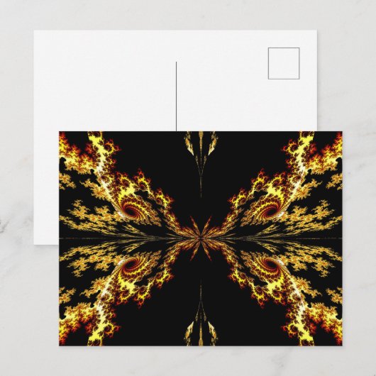 電気の蝶 ポストカード (正面/裏面)