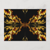 電気の蝶 ポストカード (正面)