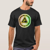 電気は歴史を壊す Tシャツ (正面)