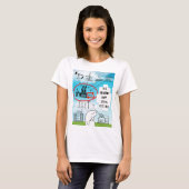 電気は汚い Tシャツ (正面フル)