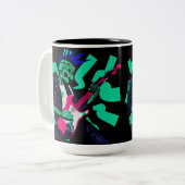 電気を保つ ツートーンマグカップ (正面左)