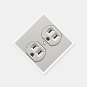 電気アウトレットプラグイン スタンダードカクテルナプキン (角)