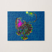 電気アングラー魚 ジグソーパズル (横)