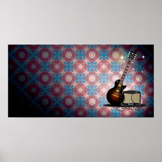 電気アンプクラシック ポスター (正面)