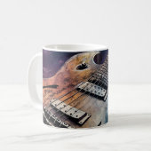 電気インスピレーション コーヒーマグカップ (正面左)