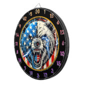 電気エネルギーで自由を守る ダーツボード (正面右)