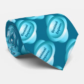 電気エンジニアブルー ネクタイ (ロール)