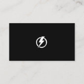 電気エンジニアリングコンサルタント名刺 名刺 (裏面)