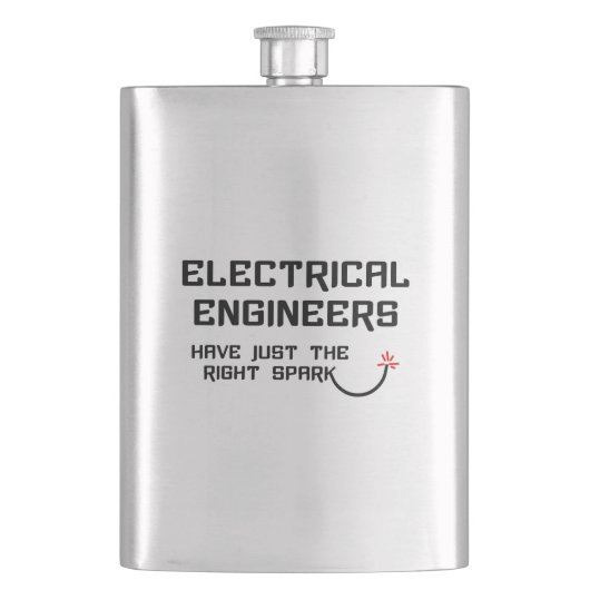 電気エンジニア右火花 フラスク (正面)