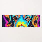 電気カラーポップ・アートのキニーアート ヨガマット (正面(横))