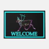 電気カリブー – ようこそ ドアマット (正面)