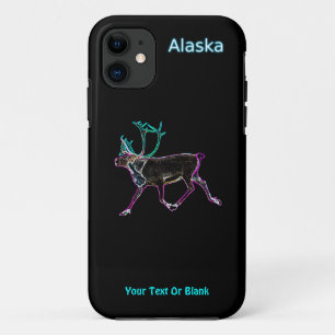 電気カリブー – アラスカ iPhone 11 ケース