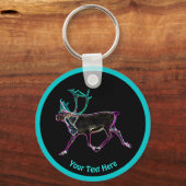 電気カリブー キーホルダー (正面)