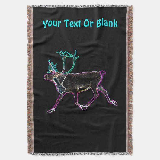 電気カリブー スローブランケット (正面縦)