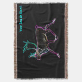 電気カリブー スローブランケット (正面縦)