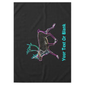 電気カリブー テーブルクロス (正面)