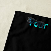 電気カリブー ビーチタオル (インサイチュ)