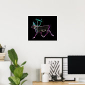 電気カリブー ポスター (ホームオフィス)