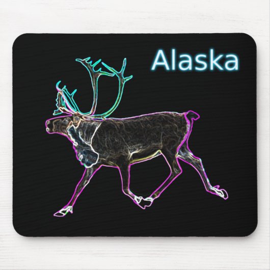 電気カリブー マウスパッド (正面)