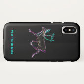 電気カリブー Case-Mate iPhoneケース (裏面(横))