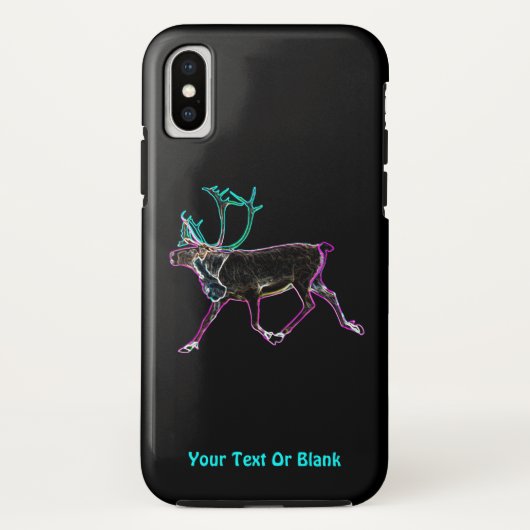 電気カリブー Case-Mate iPhoneケース (裏面)