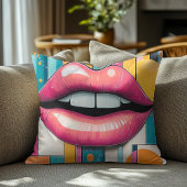 電気キスモダンレトロアート クッション