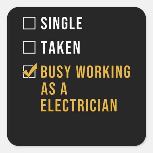 電気ギフト スクエアシール (正面)