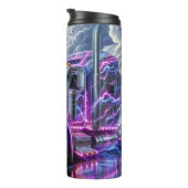 電気クロムセミトラック稲妻ストライキ タンブラー (回転右)