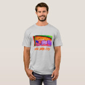 「電気グラフィティゲート」大人Tシャツ Tシャツ (正面フル)