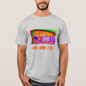 「電気グラフィティゲート」大人Tシャツ Tシャツ (正面)