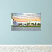 電気グループのビュー， 1934世界 キャンバスプリント (インサイチュ (ウッドフロア))