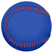 電気コバルト無地のカラー |クラシックエレガント ソフトボール (正面左)