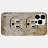電気コンセント Case-Mate iPhoneケース (裏面 (横))