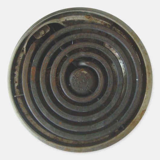 電気コンロ ラウンドシール (正面)