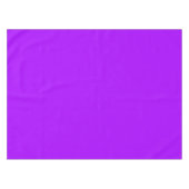 電気サイケデリック紫無地の色 テーブルクロス (正面(横))