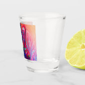 電気サイケデリック音響セミギター ショットグラス (右)