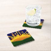 電気サンセット！ ペーパーコースター (インサイチュ)