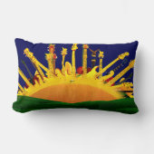 電気サンセット！ ランバークッション (正面)