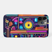 電気シティパルス Case-Mate iPhoneケース (裏面(横))