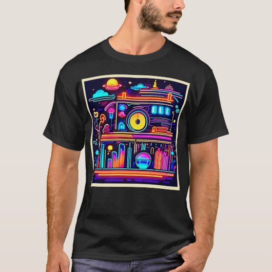 電気シティパルス Tシャツ (正面)