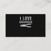 電気シャツIBEWユニオンパパTシャ退職したツ 名刺 (正面)